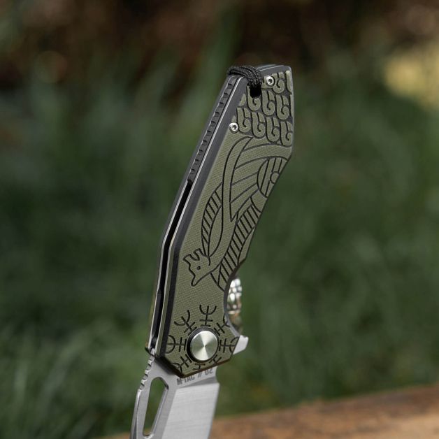 M-Tac нож складной Type 12 Scandinavian Black/Olive