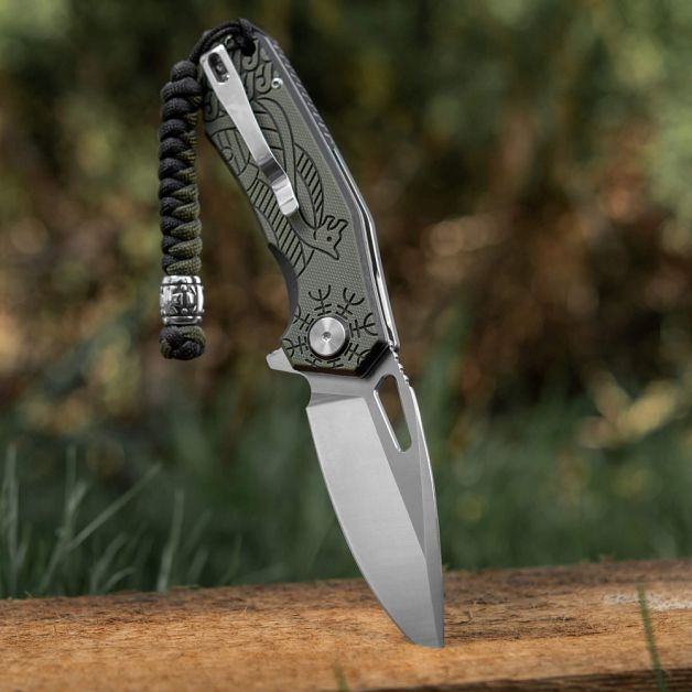M-Tac нож складной Type 12 Scandinavian Black/Olive