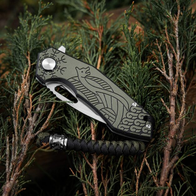 M-Tac нож складной Type 12 Scandinavian Black/Olive