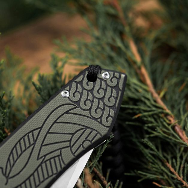 M-Tac нож складной Type 12 Scandinavian Black/Olive