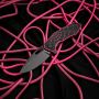 M-Tac нож складной Type 12 Spider Web Black/Pink