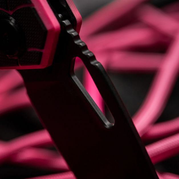 M-Tac нож складной Type 12 Spider Web Black/Pink