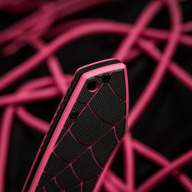 M-Tac нож складной Type 12 Spider Web Black/Pink
