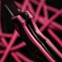 M-Tac нож складной Type 12 Spider Web Black/Pink