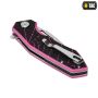 M-Tac нож складной Type 12 Spider Web Black/Pink/Steel