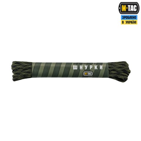 M-Tac шнурки Mil-Spec Nylon Black forest