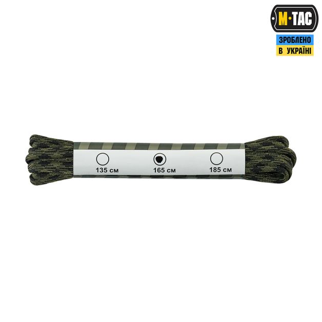 M-Tac шнурки Mil-Spec Nylon Black forest