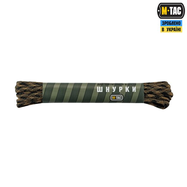 M-Tac шнурки Mil-Spec Nylon Black/Coyote