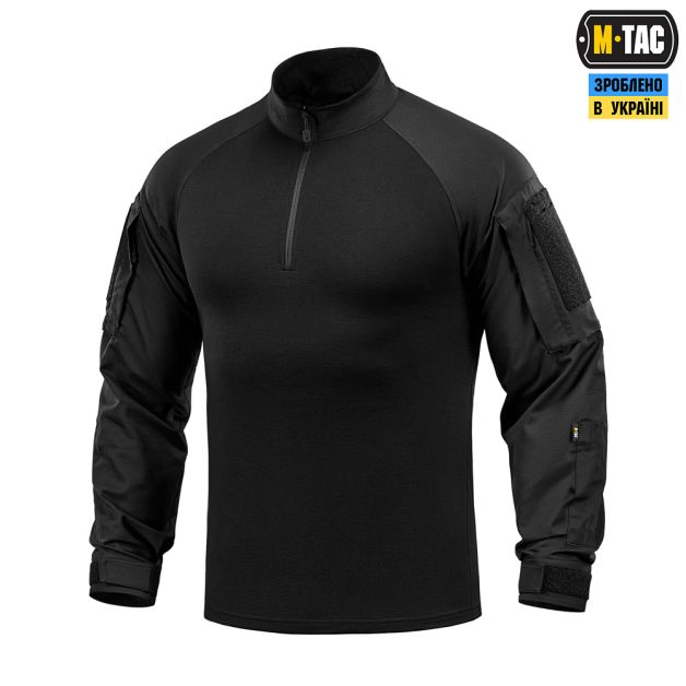 M-Tac рубашка боевая летняя Gen.II Piquet Black