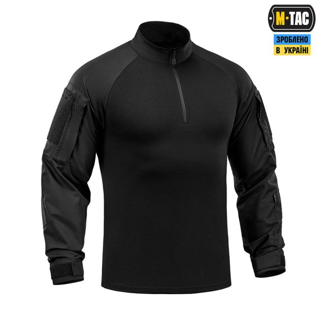 M-Tac рубашка боевая летняя Gen.II Piquet Black