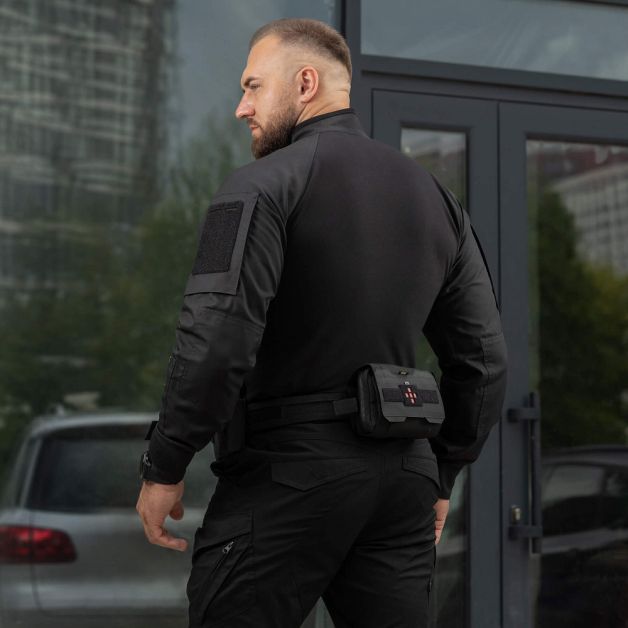 M-Tac рубашка боевая летняя Gen.II Piquet Black