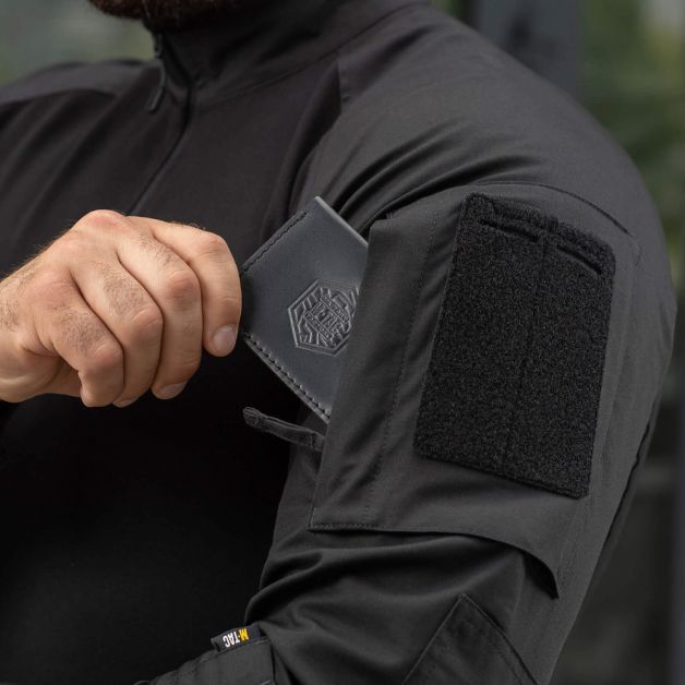 M-Tac рубашка боевая летняя Gen.II Piquet Black