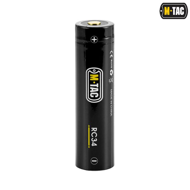 M-Tac аккумулятор 18650 3400 mah USB RC34