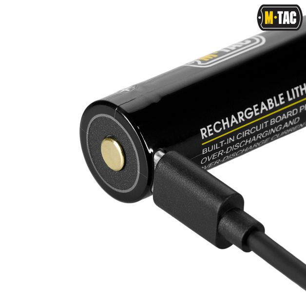 M-Tac аккумулятор 18650 3400 mah USB RC34