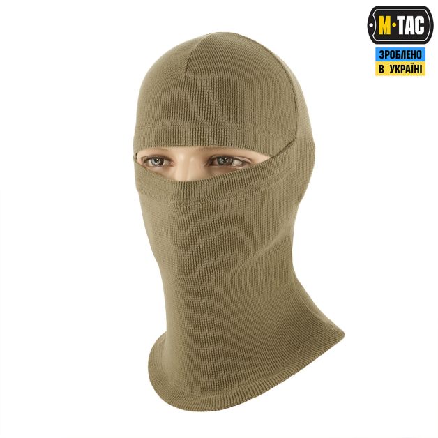 M-Tac балаклава-ниндзя Basic микрофлис рип-стоп Tan