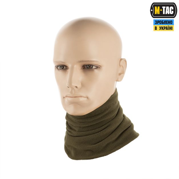 M-Tac шарф-труба довгий мікрофліс ріп-стоп Dark Olive