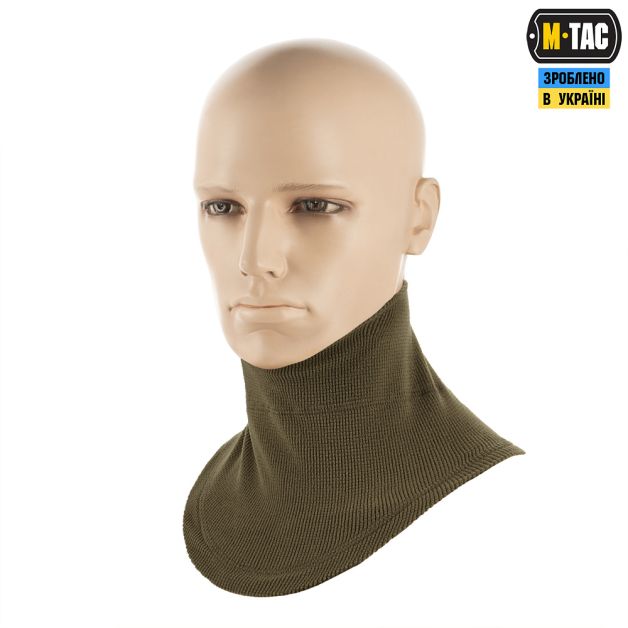 M-Tac шарф-труба анатомический микрофлис рип-стоп Dark Olive