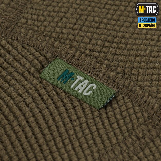 M-Tac шарф-труба анатомический микрофлис рип-стоп Dark Olive