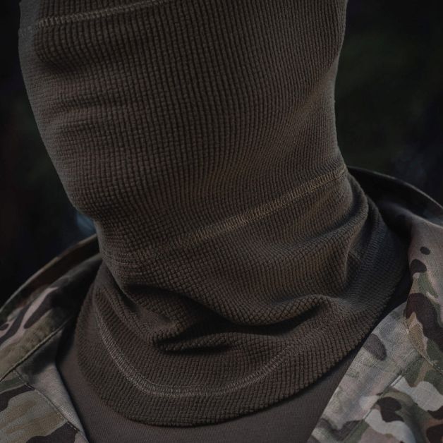 M-Tac шарф-труба анатомический микрофлис рип-стоп Dark Olive