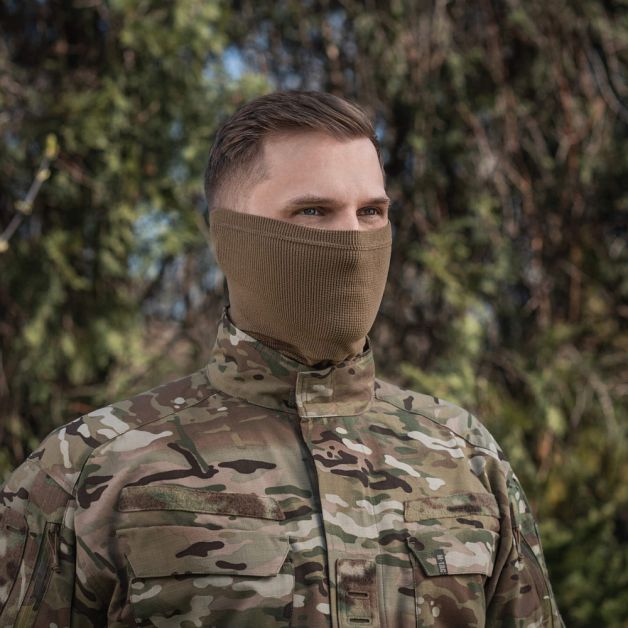M-Tac шарф-труба анатомический микрофлис рип-стоп Tan