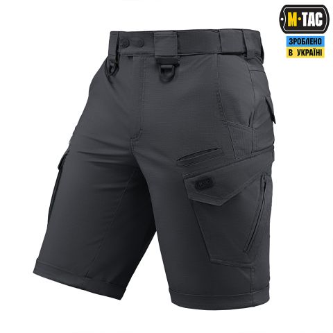 M-Tac шорты Aggressor Gen.II Flex Dark Grey