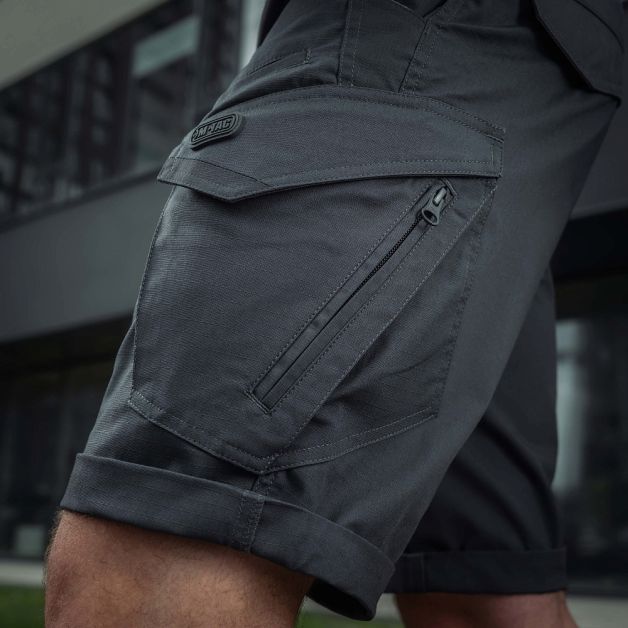 M-Tac шорты Aggressor Gen.II Flex Dark Grey