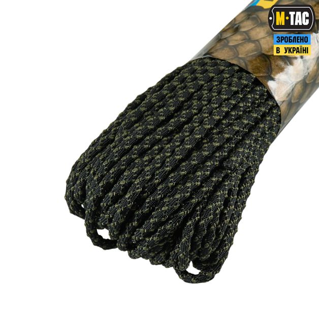 M-Tac паракорд Dragon Cord 30m Black/Ranger Green