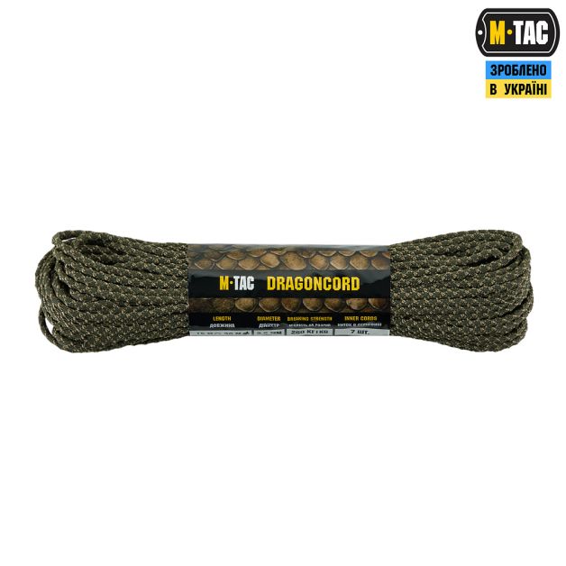 M-Tac паракорд Dragon Cord 30m Ranger Green/Tan