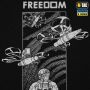 M-Tac футболка Birds of freedom Cotton Hard Black