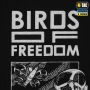 M-Tac футболка Birds of freedom Cotton Hard Black