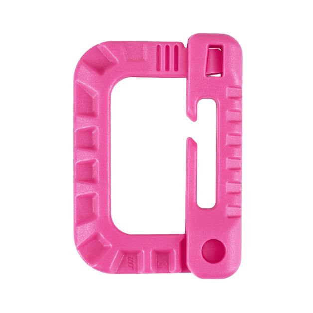 Карабин пластиковый Grimloc Pink