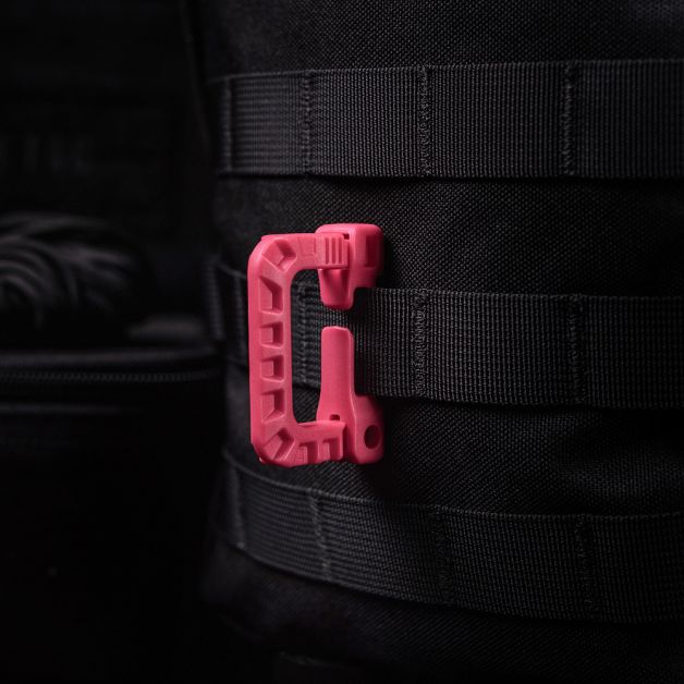Карабин пластиковый Grimloc Pink