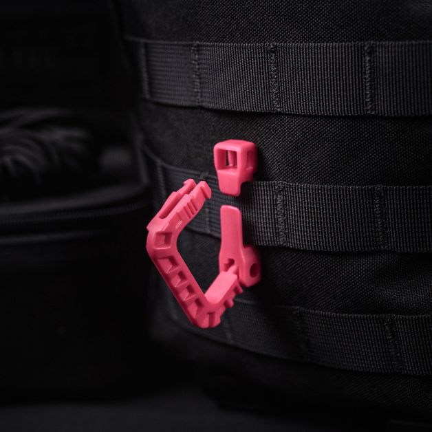 Карабин пластиковый Grimloc Pink