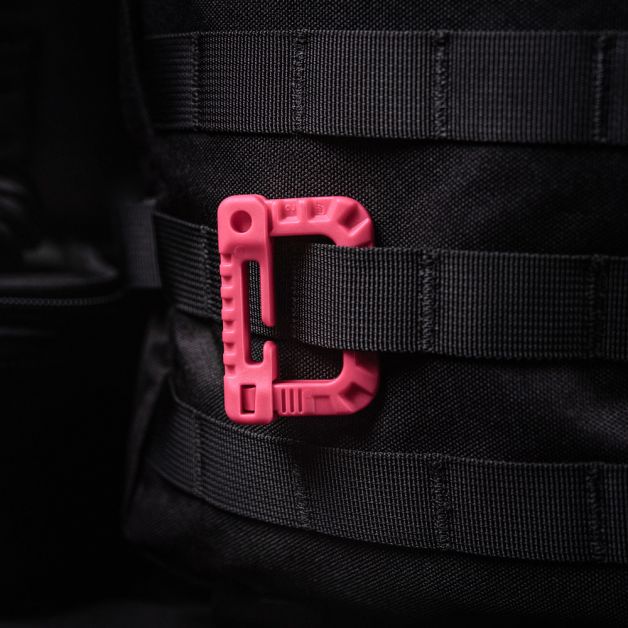 Карабин пластиковый Grimloc Pink