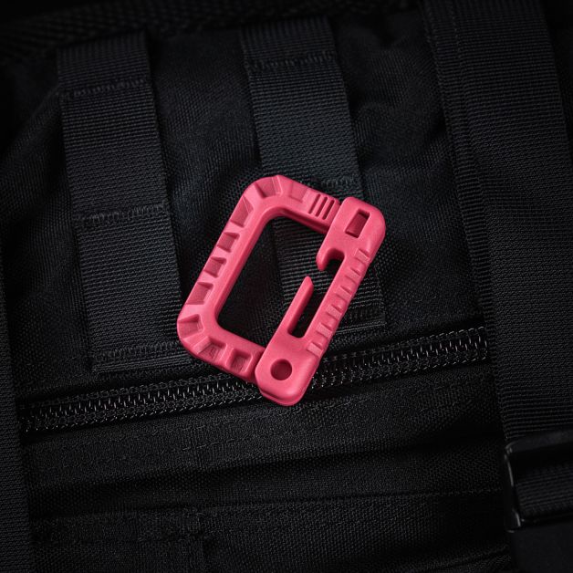 Карабин пластиковый Grimloc Pink