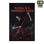 M-Tac банер russia is a terrorist state 900x1300 Black