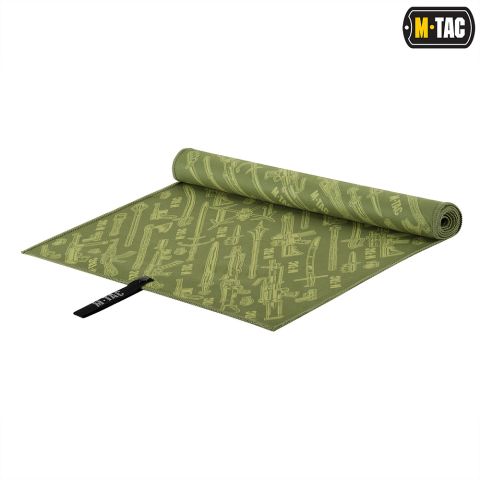 M-Tac полотенце микрофибра Weapon 80х40 green