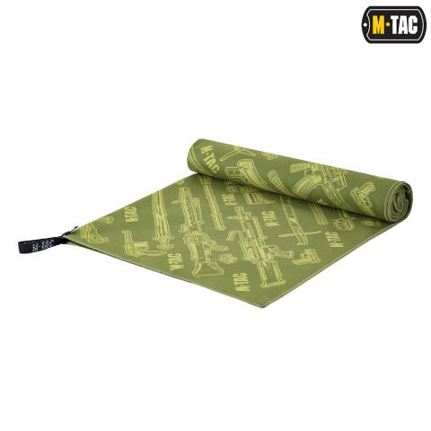 M-Tac полотенце микрофибра Weapon 150х75 green