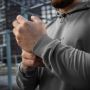M-Tac кофта Hoodie Born by Revolution Light Grey