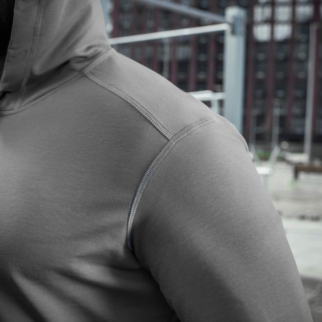 M-Tac кофта Hoodie Born by Revolution Light Grey