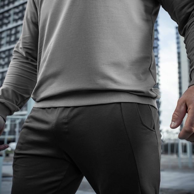 M-Tac кофта Hoodie Born by Revolution Light Grey