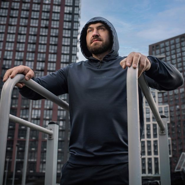 M-Tac кофта Hoodie Born by Revolution Indigo Blue
