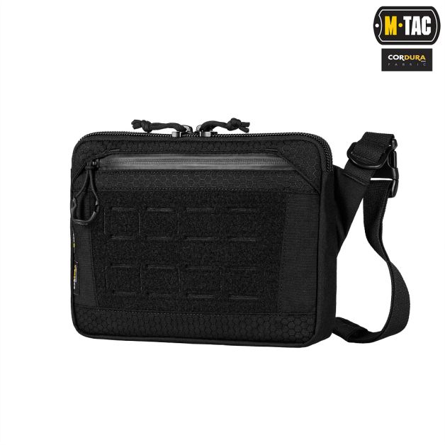 M-Tac сумка Admin Bag с липучкой Black
