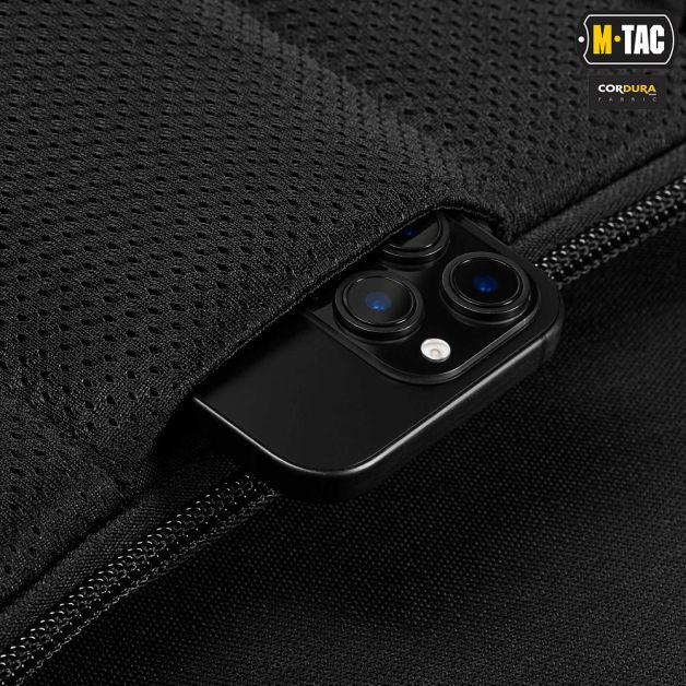 M-Tac сумка Admin Bag с липучкой Black