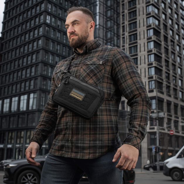 M-Tac сумка Admin Bag с липучкой Black