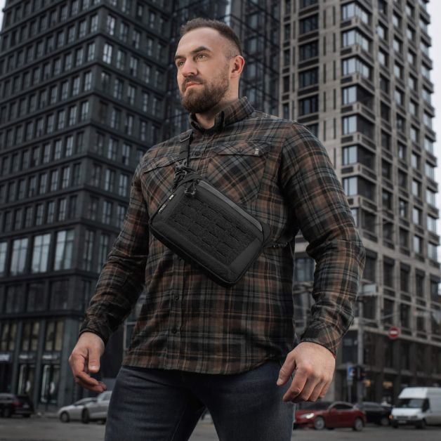 M-Tac сумка Admin Bag с липучкой Black