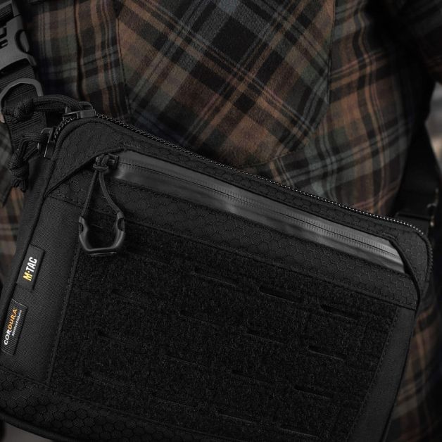 M-Tac сумка Admin Bag с липучкой Black