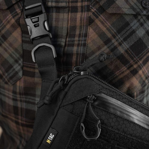 M-Tac сумка Admin Bag с липучкой Black