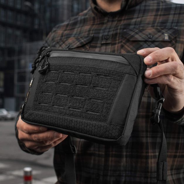 M-Tac сумка Admin Bag с липучкой Black