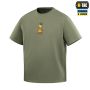 M-Tac футболка Orange Cat Cotton Hard Light Olive